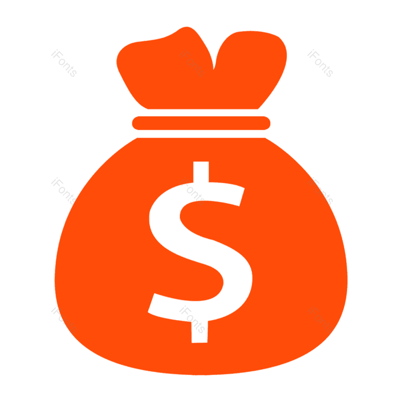 卡通钱袋图片,钱袋图标元素,袋子PNG,金钱免抠素材